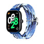 do paska Redmi Watch 4 Akcesoria Regulowany sportowy elastyczny nylonowy pleciony zamienny pasek correa bransoletka Miband 8 pro band