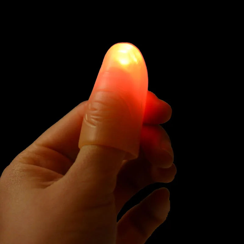 Finger Lights Magic Lights Glow in The Dark Led Finger Light Kpop Lights for Fingers Luminous Fingers Decorations