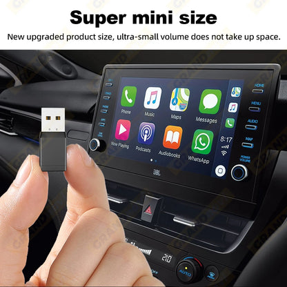 2IN1 Mini NEW Wireless CarPlay Android Auto Adapter Wired to Wireless Car Ai Box For Audi Toyota VW Peugeot MG Ford USB Dongle