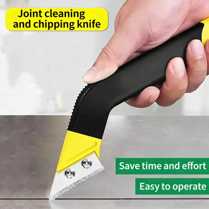 Grout Removal Tool for Tile Cleaning Wall Floor Tiles Joint Cleaner Scraper Duty Grout Hand Saw Glue Caulking