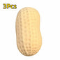 Peanut Stress Ball Squeeze Ball Squishy Toy Buttery-Soft Feel Fidget Toy ASMR Sensory Anti Stress Relief Toy for Adults