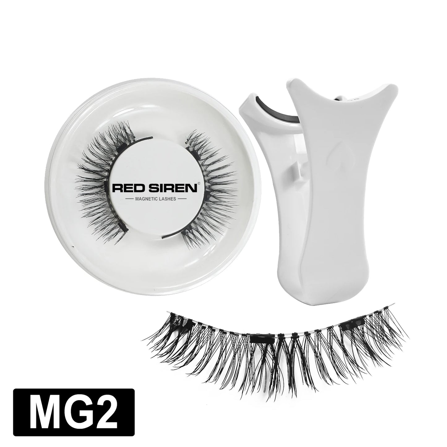 5 Magnets Glue Free Magnetic Lashes 3D Fluffy Faux Mink False Eyelashes With Mirror Case & Applicator
