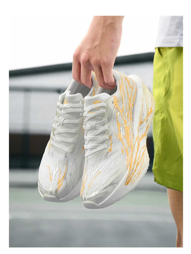 Running Shoes Original Man Carbon Plate Marathon Sports Shoes Cushion Lightweight Woman Comfortable Athletic Speciality Sneakers