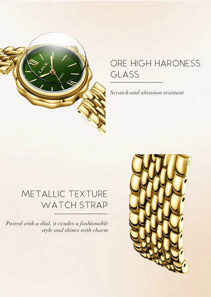 LIGE Quartz Women Watches Fashion Elegant Bracelet Watch For Women Luxury Creative Steel Waterproof Watch Femme Relogio Feminino