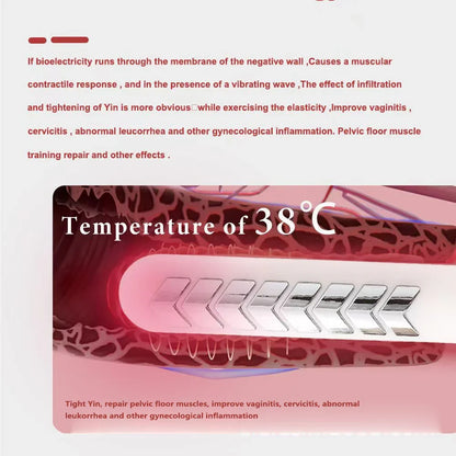 Pelvic Muscle Electrical Trainer Pelvic Muscle Electrical Trainer Kegel Exerciser Incontinence Therapy For Women