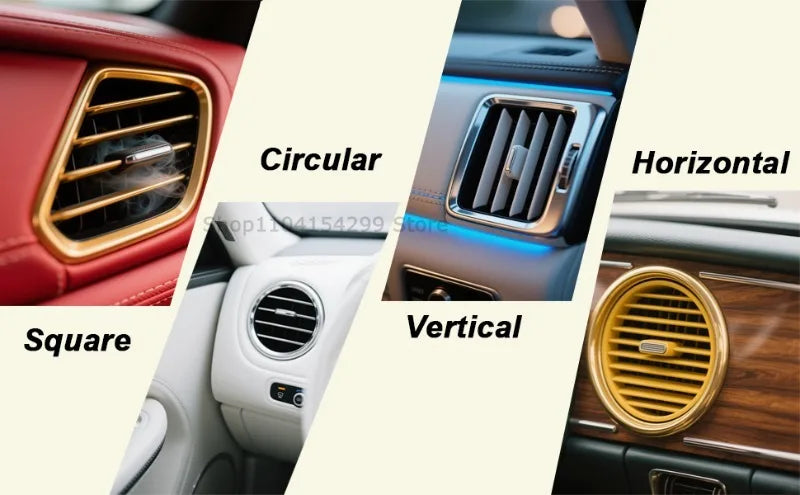 Universal Mini Drums Colliding With Cymbals Vent Decoration For Car Rugged Automotive Interior Accessories Crash Proof Design
