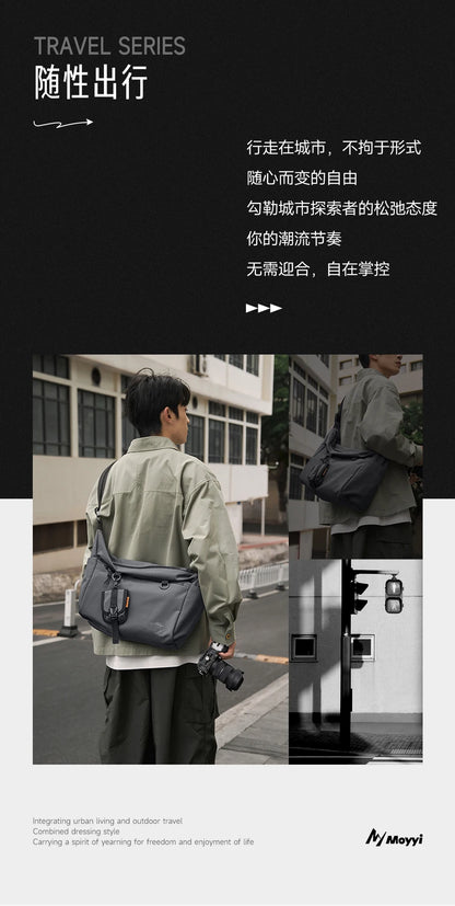 MOYYI INS Korean Style Men Messenger Bags Women Travel Casual Large Hobo Bag Waterproof Nylon Laptop Crossbody Shoulder Bag