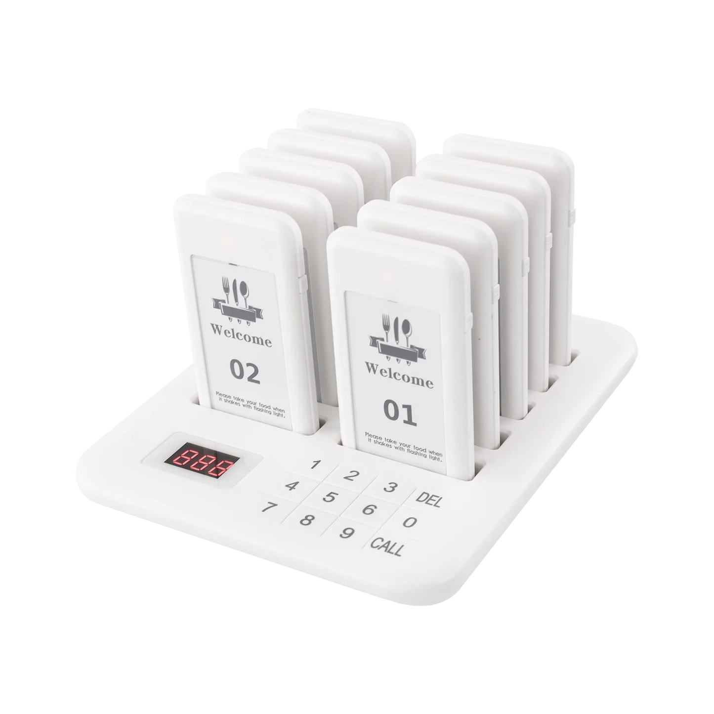 Wireless Restaurant Pager System Guest Customer Waiter Queue Calling Paging Beeper Pager Buzzer For Food Court Cafe  Beach Bar
