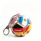 Soccer Ball Fidget Button Keychain Clicky Stress Relief Toy 3D Soccer Football Sport Ball for Men Women Car Key Handbag Gift