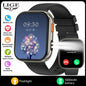 LIGE AMOLED Smart Watch Men 2.04 Screen Bluetooth Call Health Monitor IP68 Waterproof Sport Women Smartwatch New For Android IOS