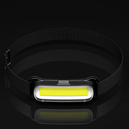 USB Rechargeable LED Headlamp Waterproof Head Lamp Adjustable Headband Head Light for Outdoor Camping Running Cycling Fishing