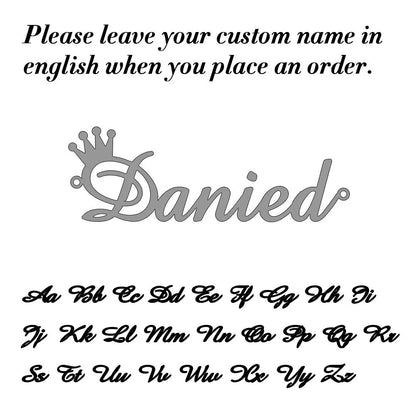 Trendy Customized Name Logo Cufflinks for Men Shirt Cuff Buttons Wedding Jewelry Personalized Gift
