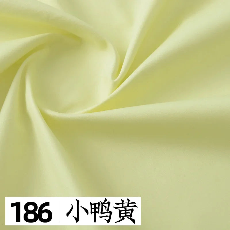 145x50cm Solid Color Pure Cotton Poplin Clothing Fabric DIY Handmade Clothes for Girls, Plain Color Antique Skirt Cotton Cloth