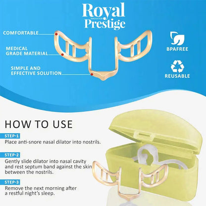 Nose Dilator Nasal Silicone Nose Clip Anti Snoring Easy Breath Preventing Snoring Help Breath Snoring Devices Improve Sleeping