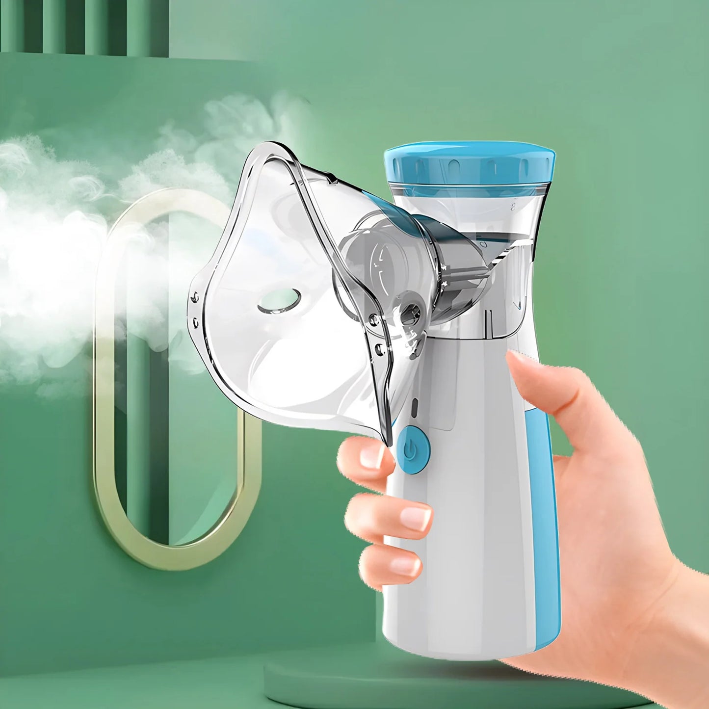 Medical Silent Mesh Nebulizer Handheld Asthma Ultrasonic Inhaler Atomizer For Adults Children Health Care Mini Healthy Humidifie