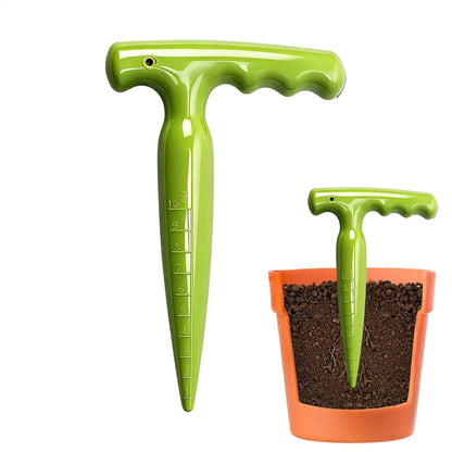 Long-handled Hole Digger For Seedling Cultivation Gardening Seeder Sowing Hand Tool Plant Hole Digger For Transplanting Planting