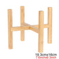 Floor-Standing Bonsai Display Stand Wood Flowerpot Holder Flower Pot Base Indoor Outdoor Home Decoration Tray Garden Supplies