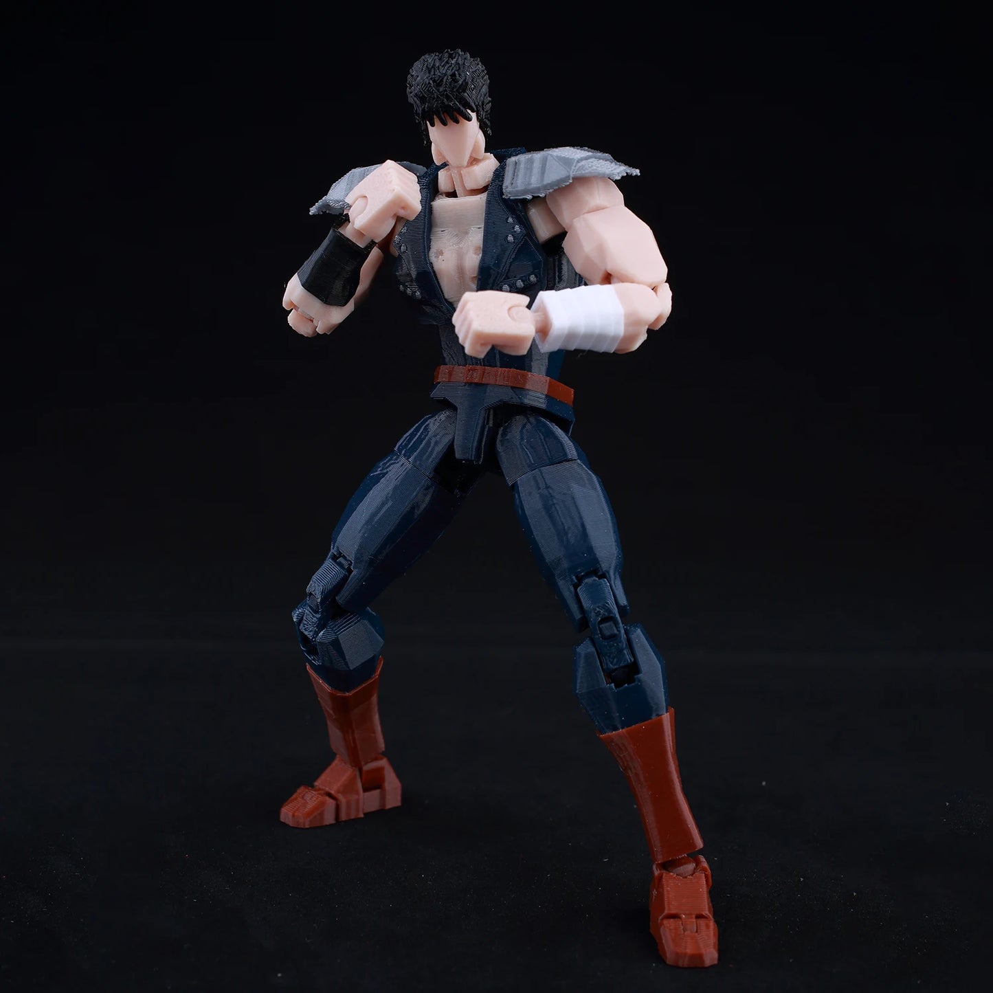 9L3D Multi-joint Articulated Anime Figures Saitama Kenshiro One Punch Man Fist North Star Chainsaw Man Dummy 13 Collectible Toys