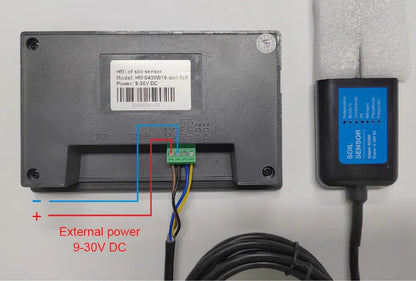 Measure Soil Moisture Temperature Humidity EC PH  NPK 4-20mA 0-5V RS485 Modbus Soil Sensor