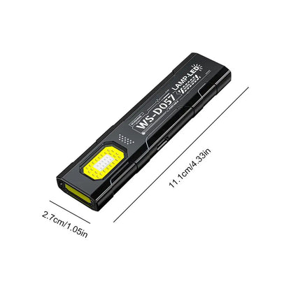 Keychain Flashlight USB-C Rechargeable 400mAh 550 Lumens Multifunctional Lighting Durable Mini Auto Repair Hat Clip Work Light