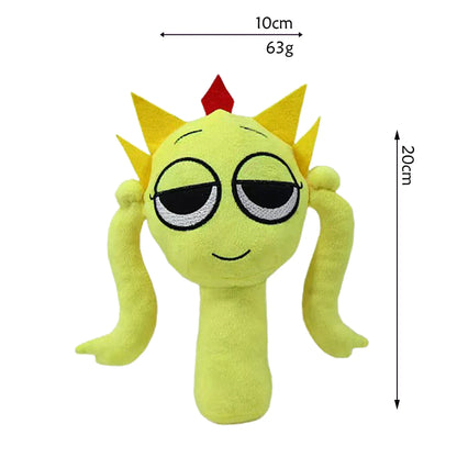 54 Styles Sprunki Plush Toys Soft Snuggly Stuffed Animal Cushion Children's Birthday Gifts Soft Toys