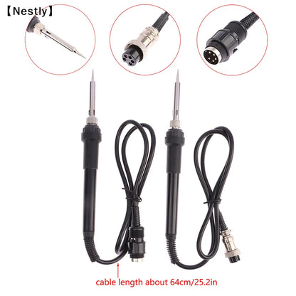 936 Electric Soldering Solder Iron Station 5pin Welding Hot 50W 24V Replacement Repair Tool  DIY Welding Kits〔Nest〕