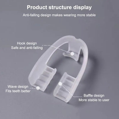 💄1/2/5pcs Bruxism Mouth Guard Sleep Mouthguard Splint Clenching Dental Braces Alignment Trainer Sleep Aid Teeth Protector Tools