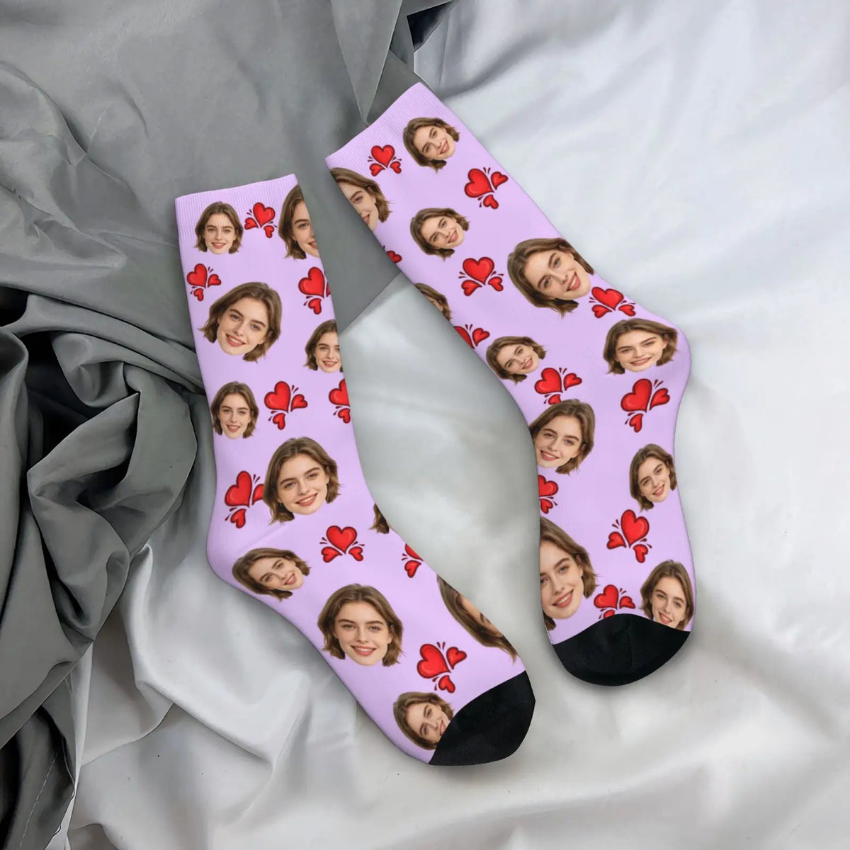 Custom Avatar Socks for Men And Women DIY Personalized Picture Photo Socks Customizable Gifts