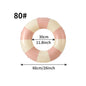 1PC Ins Style Macaron Inflatable Swimming Ring Adult Kids Thickened Pool Float Summer Pool Party Water Toy