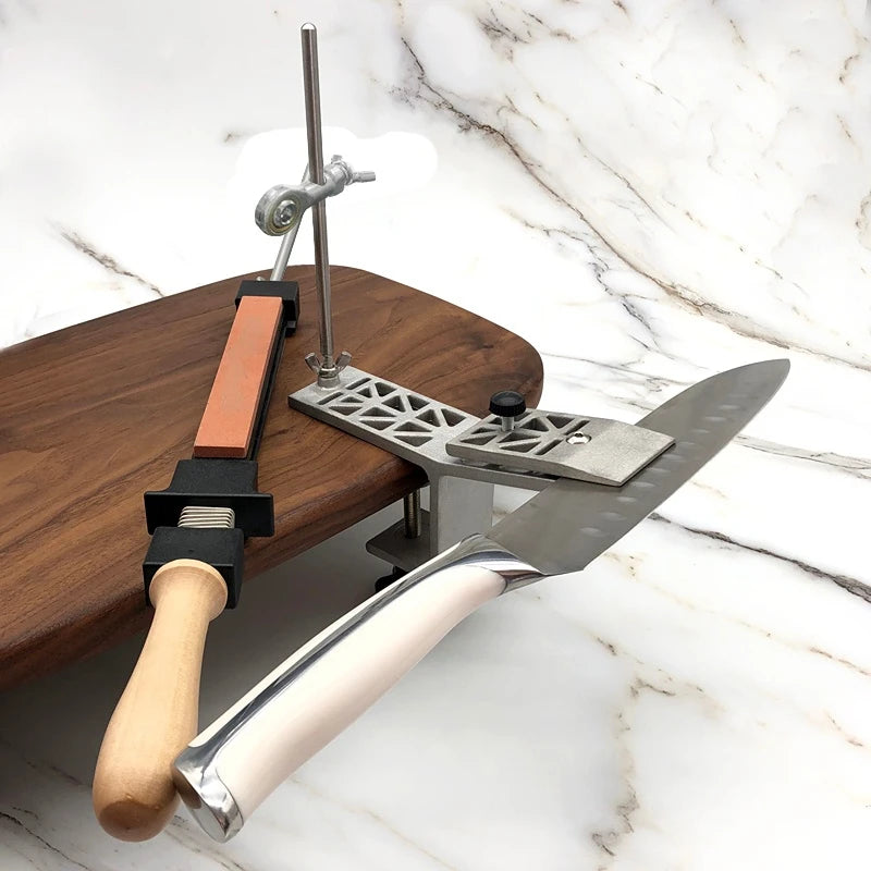 Angle Fixed Knife Sharpener Professional Sharpening Stone Kitchen Grinding System Honing Diamond Grinder Woodwork Tool Whetstone