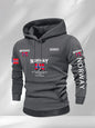 Norway Autumn winter models Men's Fleece windproof Warm 100%Cotton Oversized Hoodie Outdoor Commuter Men's High Elastic top
