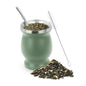 230ML Mate Cup 304 Stainless Steel Double Wall 8oz Portable Tea Mug Mate Tea Gourd With 2 In 1 Straw Spoon Give Cleaning Brush