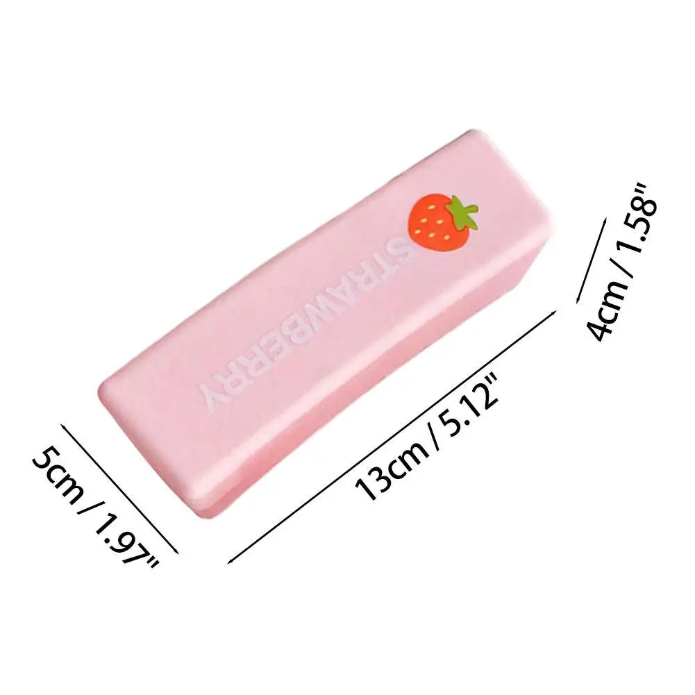 Cute Strawberry Milk Bar Squishy Toy Soft Slow Rising Squeeze Stress Relief Toy Funny Anti-Stress Sensory Toy for Adults Gifts