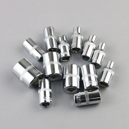 46pcs Drive Ratchet Torque Wrench Combo Auto Repairing Set Mechanic Tool Car Repair Tool Kit 1/4-Inch Socket Set Car Repair Tool