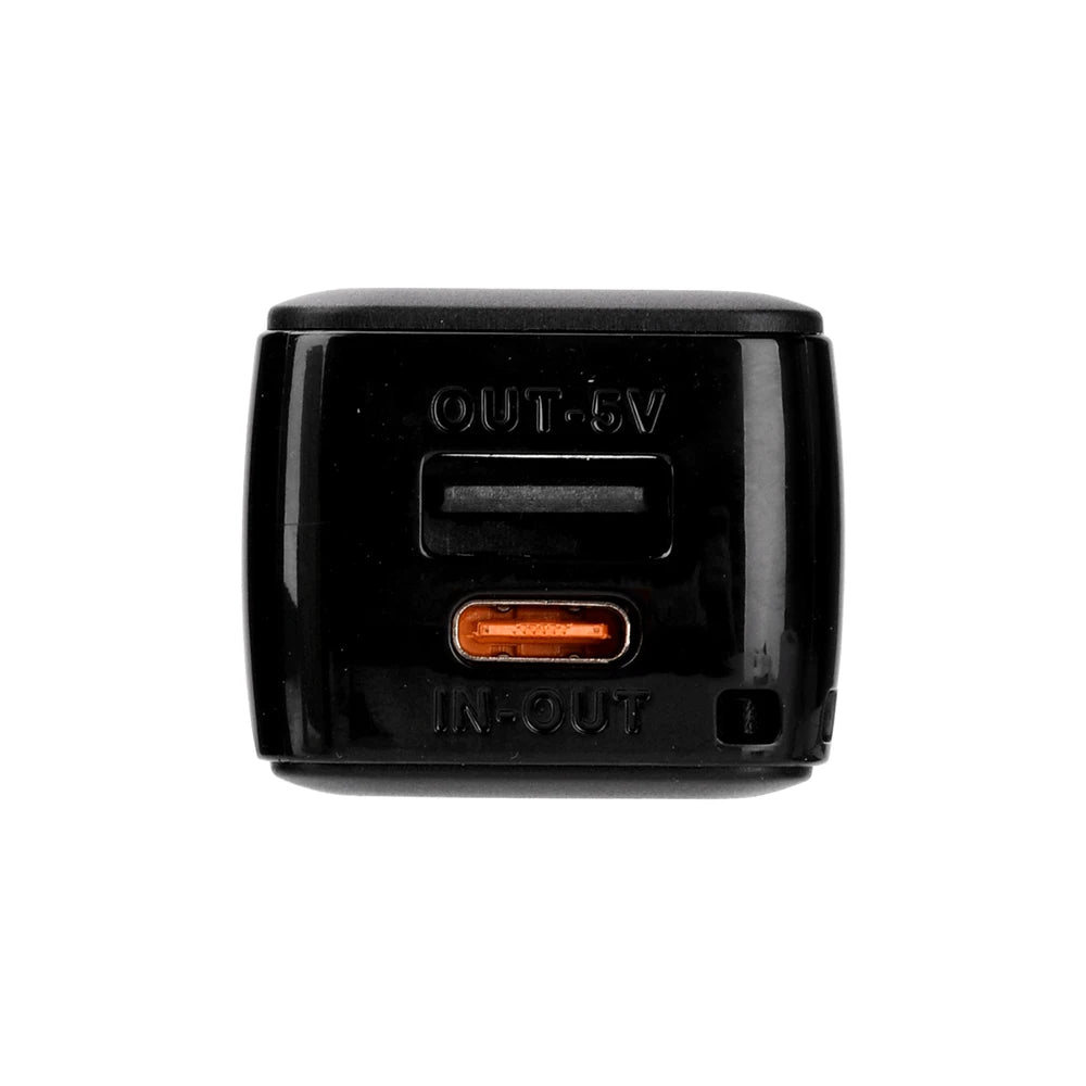 Welding-free 1-cell 21700 Mini Battery Power Bank Case 21700 Battery Box DIY Mobile Power Supply Box Kit Not Including Batteries