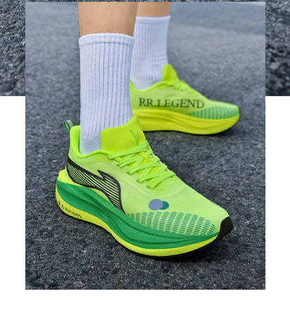 2026 New Men/women Carbon Plate Mesh Casual Sports Shoes, Breathable, Lightweight, Shock-Absorbing Running Sneakers
