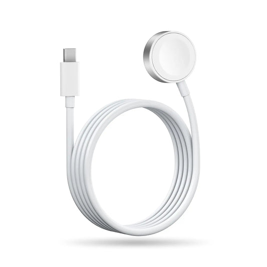 Ładowarka do zegarków Apple iwatch, przenośna, bezprzewodowa, magnetyczna stacja dokująca z portami USB-C/USB