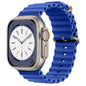 Ocean Strap for apple watch Band 44mm 40mm 45mm 41mm 49mm 46mm silicone correas bracelet iWatch series 7 5 6 3 se 8 Ultra 2 9 10
