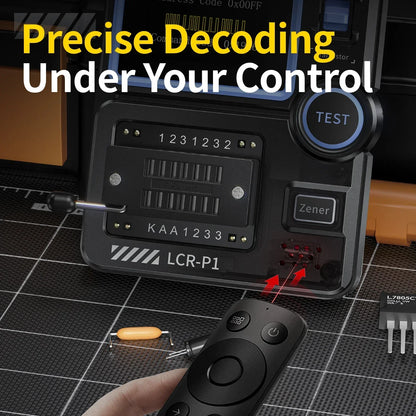 FNIRSI LCR - P1 A Multifunctional Tester for Transistors, Diodes, Capacitance, Resistance, LCR and ESR Measurements