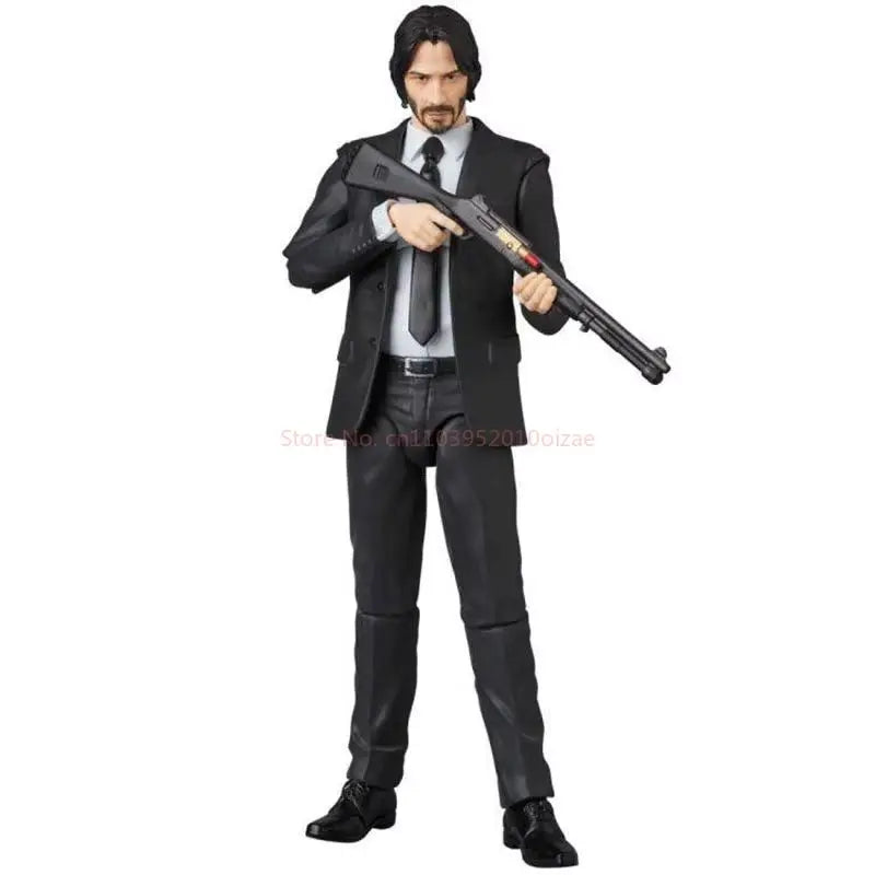 New John Wick Figure Mafex 085 John Wick Chapter 2 Action Figure Collection Model Toys Doll Gifts