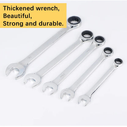Ratchet Metric Wrenches Torque Universal Spanners for Car Repair Hand Tools l key tool set