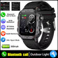 2026 Military Outdoor Smart Watch Men's GPS Flashlight Bluetooth Call 2.01" AMOLED Screen 3ATM Waterproof Sports Smartwatch Hw12