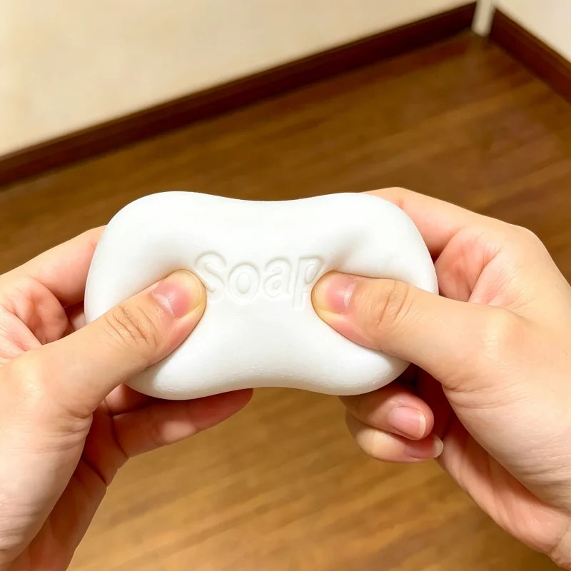 Super Simulated Soap Squishy Sensory Toy Non-Toxic Squeeze Slow Rebound Stress Relief for Adults Office Desk Decompression Toy