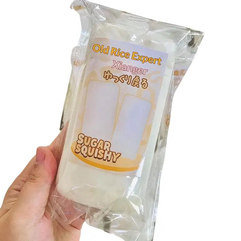 1Pcs Simulation Yogurt Cake Bread Squeeze Toy Rice Cake Slow Rebound Squishy Toy Stress Relief Squeeze Toy For Kids Adults