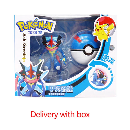 22 Kind Pokemon Ball Figure Pokeball Mewtwo Poke Pikachu Charizard Gyarados Venusaur Pawmi Quaxly Fuecoco Elf Toy Set Kids Gift