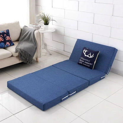 Foldable Memory Foam Floor Mattress Portable Single Sleeping Mat Tatami Pad For Office Lunch Break Yoga Guest Bed Furniture