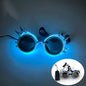 New Cool Cyberpunk Style Glasses Glowing Party Decor Luminous LED Sunglasses Lighting Up Bar Rave Music Dancing Party