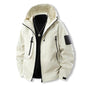 Men autumn and winter cotton jacket, warm and comfortable padded thick down jacket 2023 New double-sided cotton jacket M-5XL