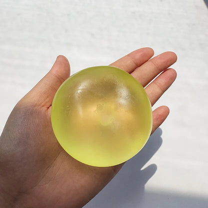 6cm Coconut Oil Stress Ball Shapeable Squeeze Ball Non-Bounce Fidget Toy ASMR Sensory Anti-Stress Festival Gift