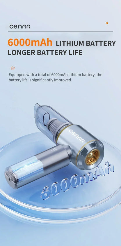 CENRR 360000PA Car Vacuum Cleaner Strong Suction Cordless Wireless Cleaner Portable  HandHeld Vacuum Cleaner Cleaning Machine